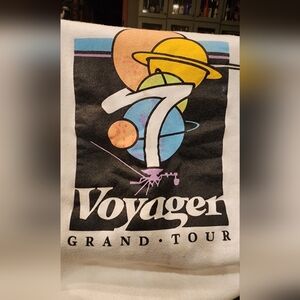 Voyager 7 NASA SPACE series Sweatshirt Black Cap With Rare Mug And Galileo Pin